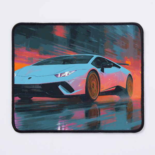 Item preview, Lamborghini Huracan Performante Bold Pop Art designed and sold by AutoPopStudio.
