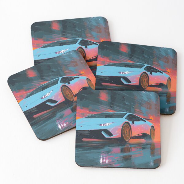 Item preview, Lamborghini Huracan Performante Bold Pop Art designed and sold by AutoPopStudio.