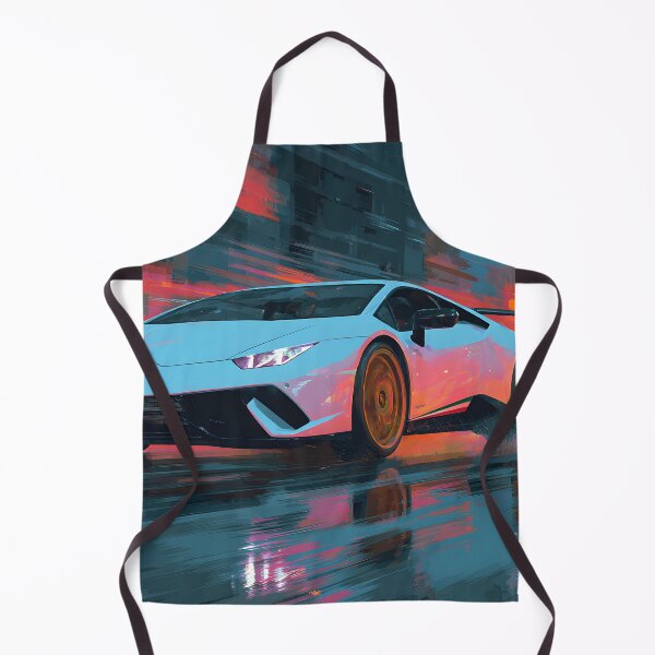 Item preview, Lamborghini Huracan Performante Bold Pop Art designed and sold by AutoPopStudio.