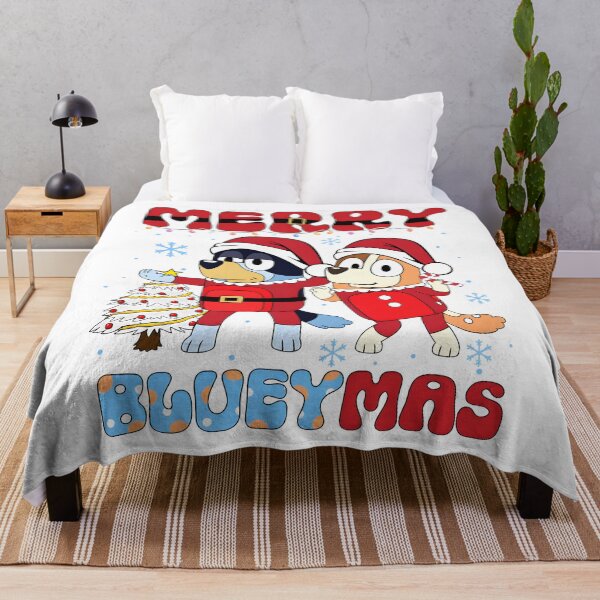 Item preview, Bluey Christmas Merry Blueymas Holiday Cute designed and sold by Kleinpixel.