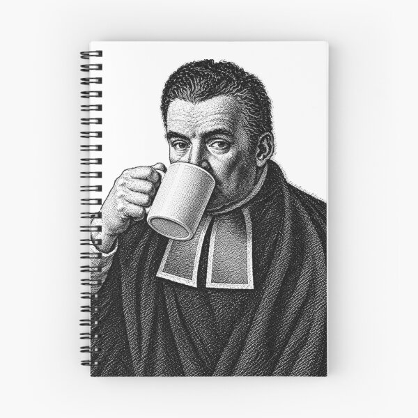 Item preview, Thomas Bayes gets ready to face the day. designed and sold by RevFreakHorse.