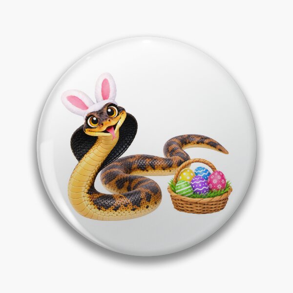 Artikelvorschau, Verspielte Schwarzhals-Speikobra Ostern entworfen und verkauft von Sillytoe.