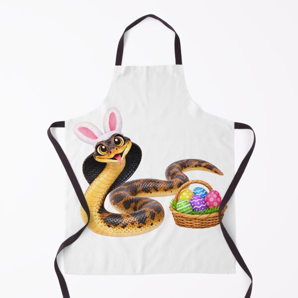 Item preview, Playful Black Necked Spitting Cobra Easter designed and sold by Sillytoe.