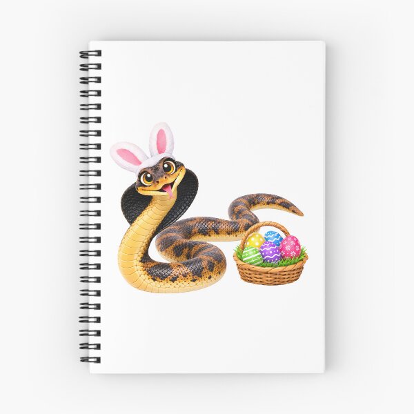 Item preview, Playful Black Necked Spitting Cobra Easter designed and sold by Sillytoe.