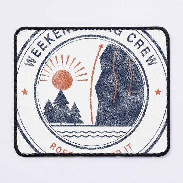 Item preview, Weekend Crag Crew — Retro Outdoor Rock Climbing Gift designed and sold by Type2SupplyCo.