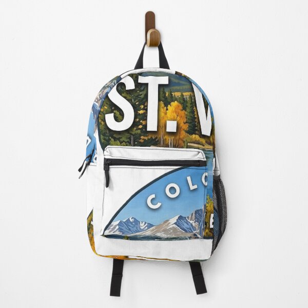 Item preview, St. Vrain State Park Colorado Autumn Gold Round Badge Sticker designed and sold by DetourDgn.