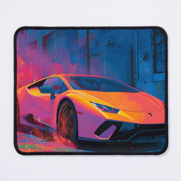 Item preview, Lamborghini Huracan Performante Automotive Pop Art designed and sold by AutoPopStudio.