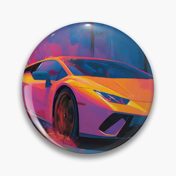 Item preview, Lamborghini Huracan Performante Automotive Pop Art designed and sold by AutoPopStudio.
