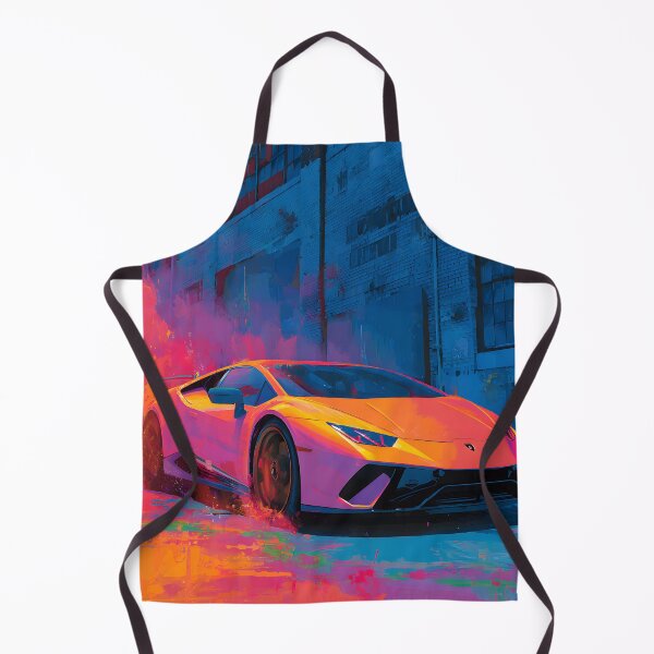 Item preview, Lamborghini Huracan Performante Automotive Pop Art designed and sold by AutoPopStudio.