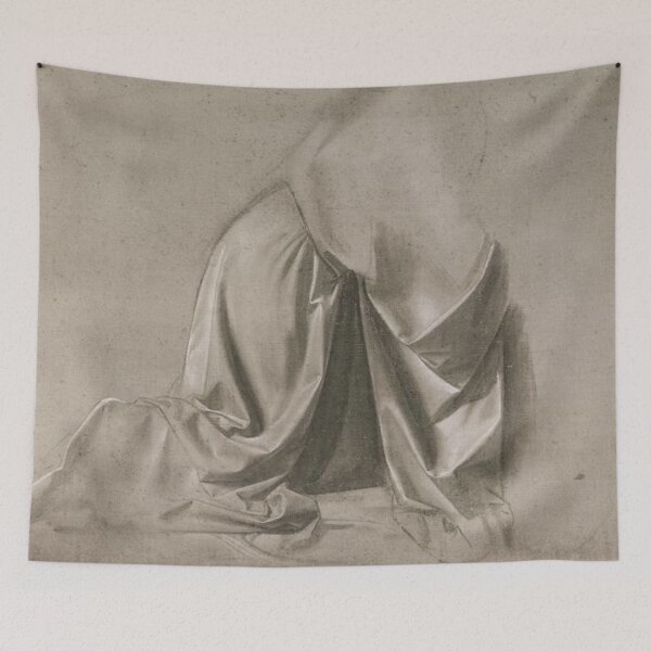 Item preview, The Study of a Drapery of a Figure Kneeling designed and sold by SharonTheFirst.