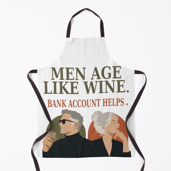 Item preview, Men Age Like Wine Funny Art Print, Aging Couple Humor print, Retirement Gift for Couple, Midlife Marriage Art, Funny Aging Decor designed and sold by Studio pod Burom.