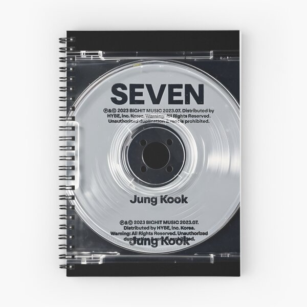Item preview, Siete | Jungkook | BTS | Arte del disco designed and sold by ShufflexShop.