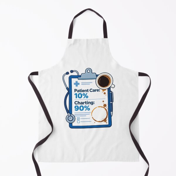 Item preview, Patient Care 10 Charting 90 Nurse Humor designed and sold by KAYJAY DESIGNS.