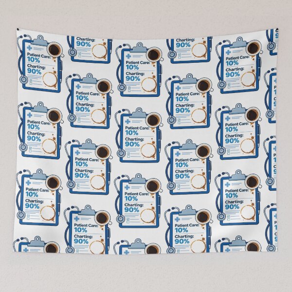Item preview, Patient Care 10 Charting 90 Nurse Humor designed and sold by KAYJAY DESIGNS.