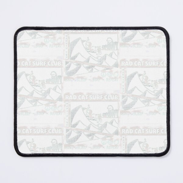 Item preview, Rad Cat Surf Club Retro Surfing Ocean Wave Graphic designed and sold by SEINENGAPPI12.