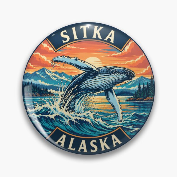 Item preview, Sitka Alaska: Humpback Whale designed and sold by CircinusStore.