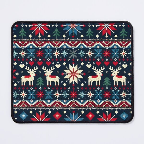 Item preview, Nordic Christmas Knit Pattern designed and sold by Sybille-Yates.