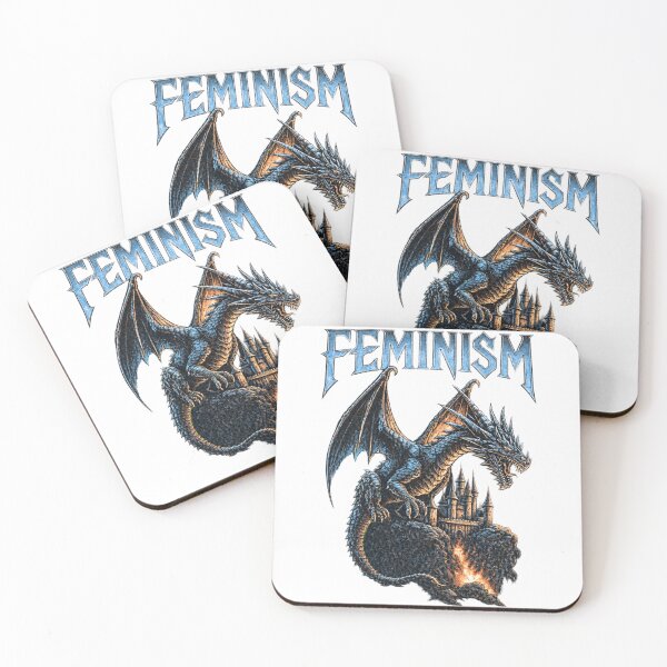 Item preview, Feminism Dragon Gothic Fantasy Castle designed and sold by RideMche.