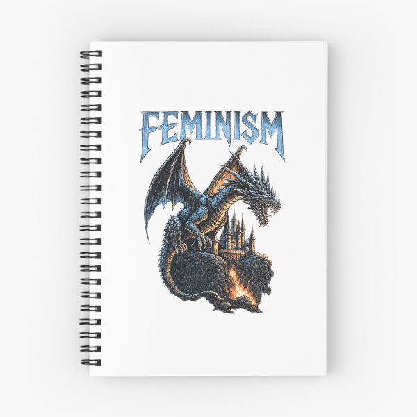 Item preview, Feminism Dragon Gothic Fantasy Castle designed and sold by RideMche.