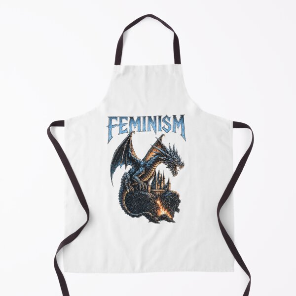 Item preview, Feminismo Dragón Gótico Fantasía Castillo designed and sold by RideMche.