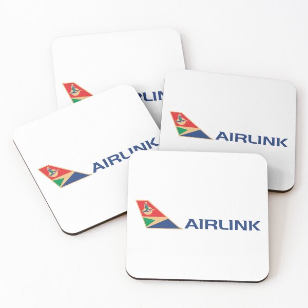 Item preview, Airlink Logo Navy Blue Wordmark With Colorful Bird Tail Fin Emblem designed and sold by danillariyadi.