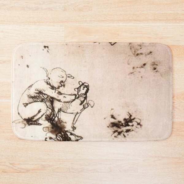 Item preview, Study of a child with a cat designed and sold by SharonTheFirst.