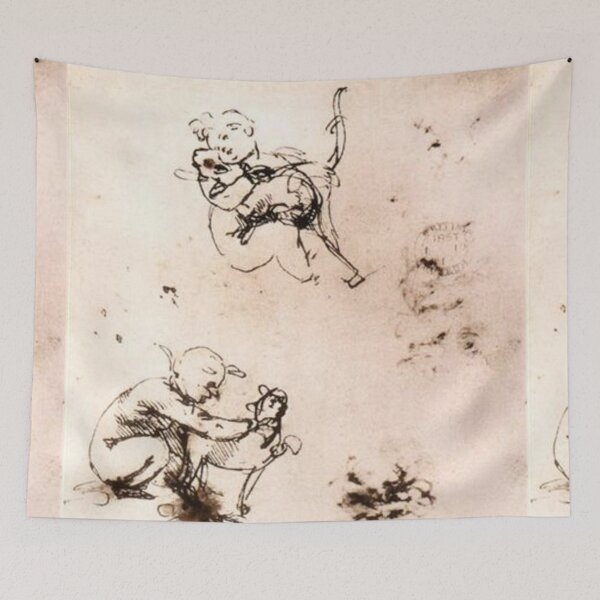 Item preview, Study of a child with a cat designed and sold by SharonTheFirst.