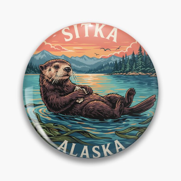Item preview, Sitka Alaska: Sea Otter designed and sold by CircinusStore.