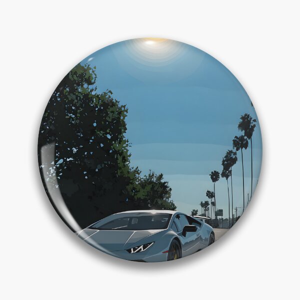 Item preview, Lamborghini Huracan Performante Supercar Wall Decor designed and sold by AutoPopStudio.