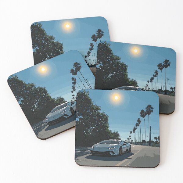 Item preview, Lamborghini Huracan Performante Supercar Wall Decor designed and sold by AutoPopStudio.