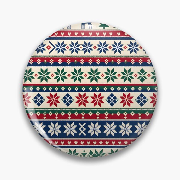 Item preview, Nordic Christmas Knit Pattern designed and sold by Sybille-Yates.