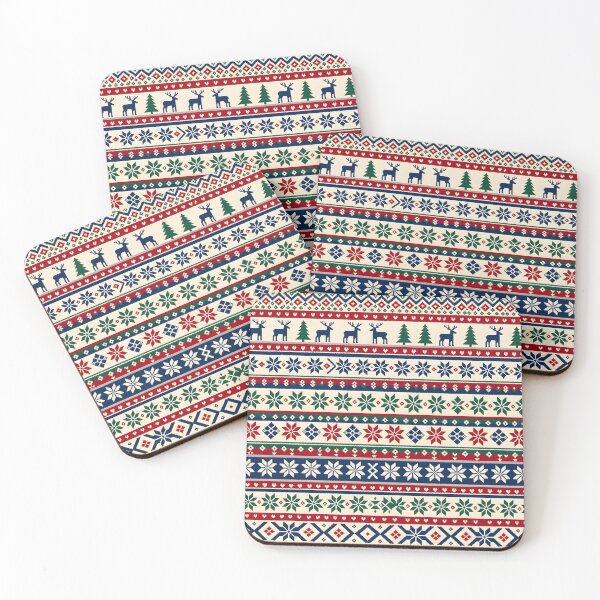 Item preview, Nordic Christmas Knit Pattern designed and sold by Sybille-Yates.