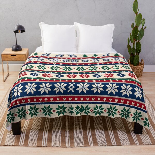 Item preview, Nordic Christmas Knit Pattern designed and sold by Sybille-Yates.