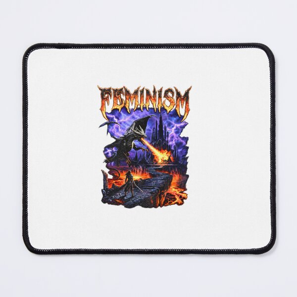 Item preview, Feminism Dragon Dark Fantasy Gothic Empowerment designed and sold by RideMche.