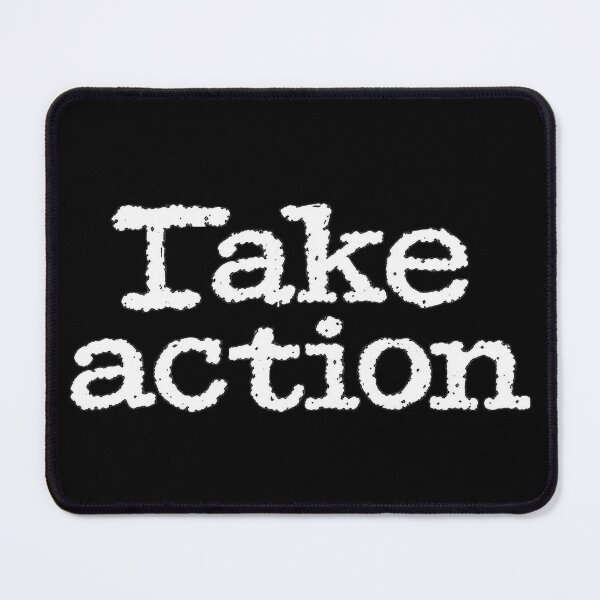 Item preview, Vintage Take action designed and sold by JOHN44ART.