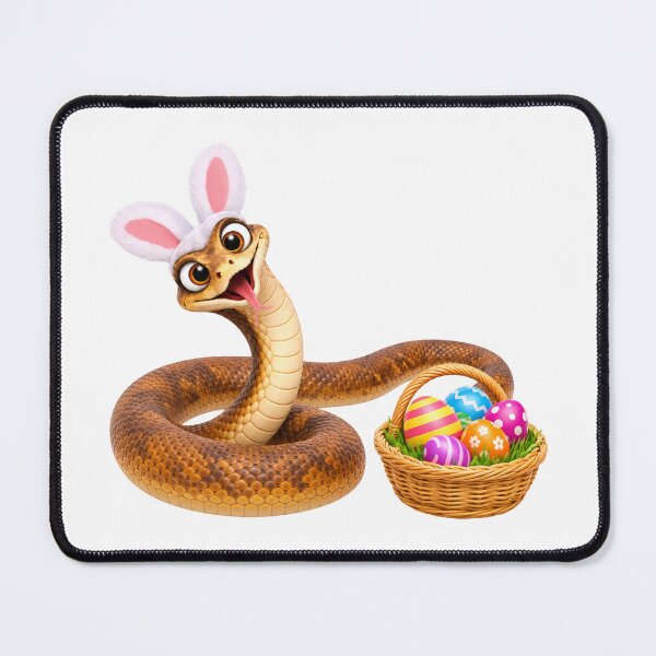 Item preview, Playful Brown Snake Easter designed and sold by Sillytoe.