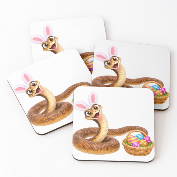 Artikelvorschau, Verspielte braune Schlange Ostern entworfen und verkauft von Sillytoe.