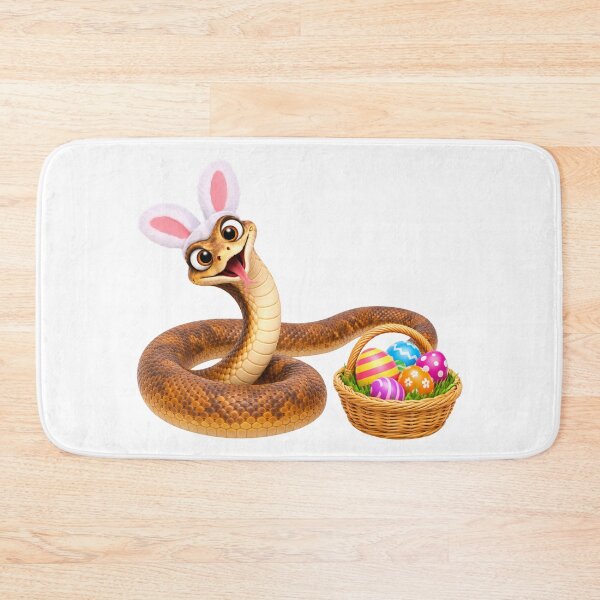 Item preview, Playful Brown Snake Easter designed and sold by Sillytoe.