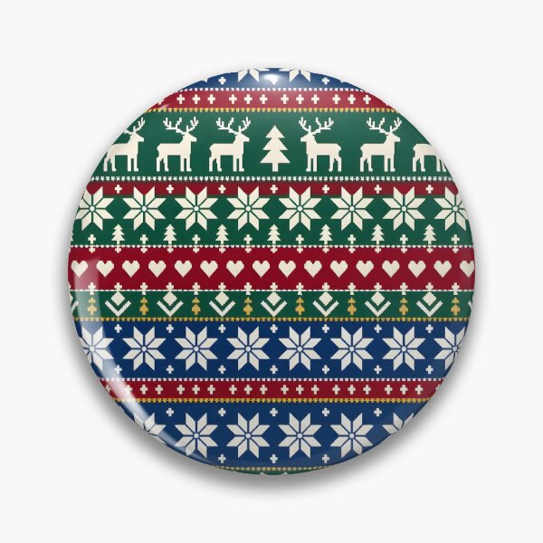Item preview, Nordic Christmas Knit Pattern designed and sold by Sybille-Yates.