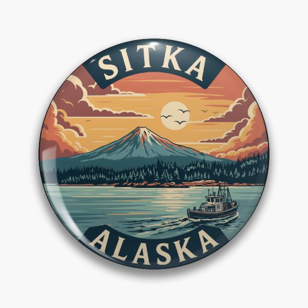 Item preview, Sitka Alaska: Mount Edgecumbe Coastal Fishing Adventure designed and sold by CircinusStore.