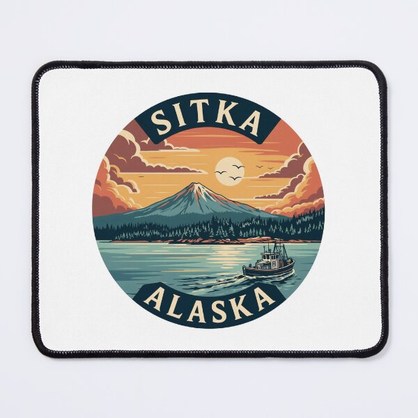 Item preview, Sitka Alaska: Mount Edgecumbe Coastal Fishing Adventure designed and sold by CircinusStore.