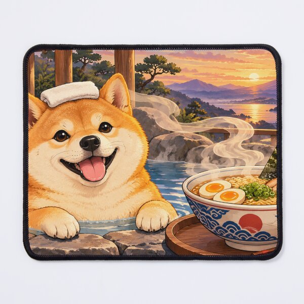 Item preview, Shiba Ramen Spa Day designed and sold by Silken moonlight .
