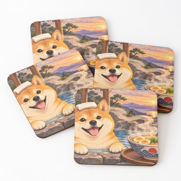 Item preview, Shiba Ramen Spa Day designed and sold by Silken moonlight .