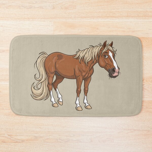 Item preview, A caricature of the Horse Aenos designed and sold by Cheval-de-coeur.