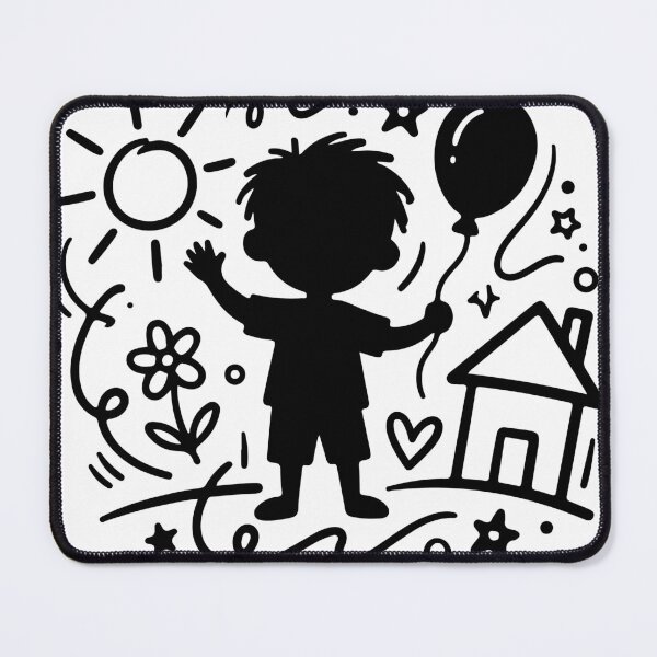 Item preview, Cute Little Child in Nature designed and sold by Natho Templates.