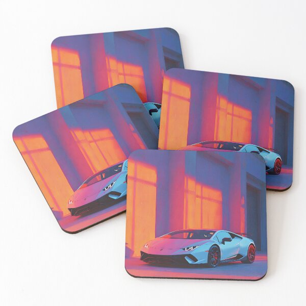 Item preview, Lamborghini Huracan Performante Collector Car Art designed and sold by AutoPopStudio.