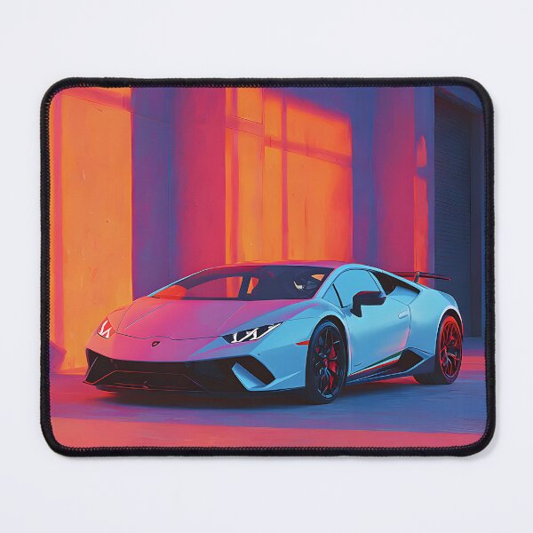 Item preview, Lamborghini Huracan Performante Collector Car Art designed and sold by AutoPopStudio.