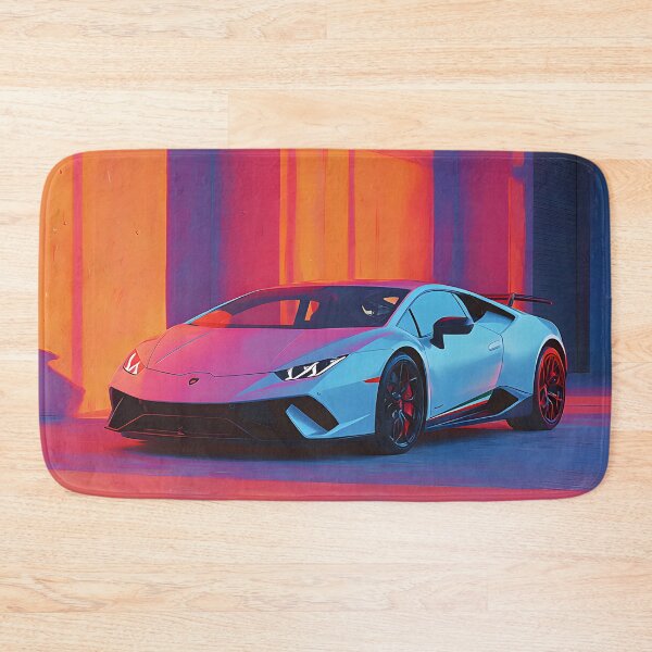 Artikelvorschau, Lamborghini Huracan Performante Sammlerauto-Kunst entworfen und verkauft von AutoPopStudio.