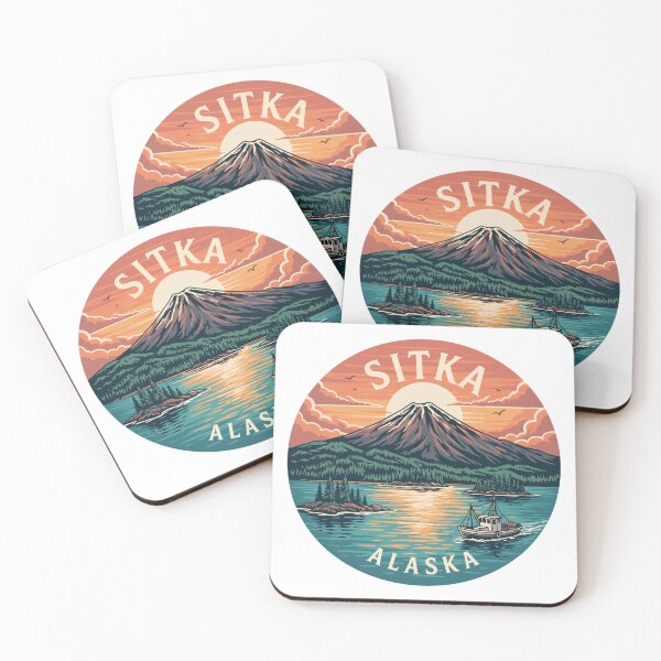 Item preview, Sitka Alaska: Mount Edgecumbe  designed and sold by CircinusStore.