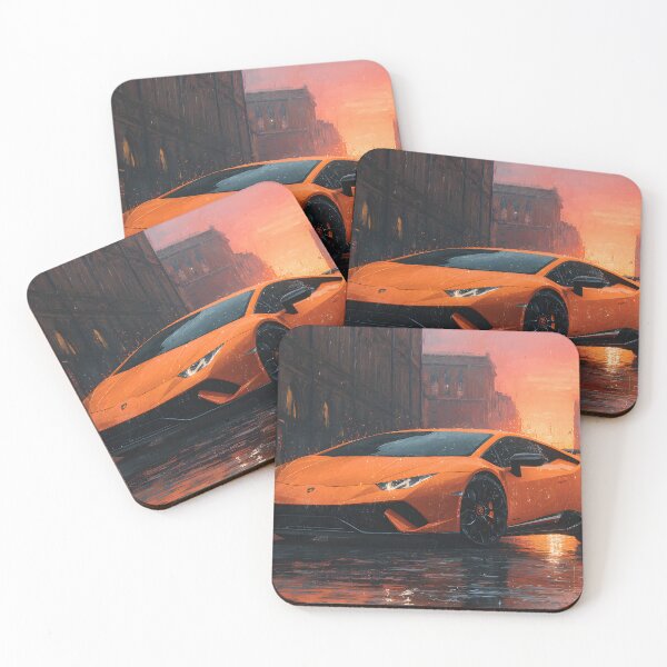 Item preview, Lamborghini Huracan Performante Car Lover Wall Art designed and sold by AutoPopStudio.